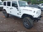 2016 Jeep Wrangler Unlimited Rubicon White vin: 1C4BJWFG5GL135352
