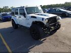 2016 Jeep Wrangler Unlimited Sahara White vin: 1C4HJWEG7GL167733