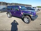 2023 Jeep Wrangler 4-door Sport S 4x4 Purple vin: 1C4HJXDG4PW576956