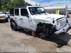 2020 Jeep Wrangler Unlimited Sport S 4x4 White vin: 1C4HJXDG6LW102176