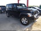 2023 Jeep Wrangler 4-door Sport S 4x4 Черный vin: 1C4HJXDG7PW618326