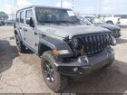 2023 Jeep Wrangler 4-door Willys 4x4 Gray vin: 1C4HJXDM7PW534416
