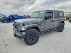 2018 Jeep Wrangler Unlimited Gray vin: 1C4HJXDNXJW289238