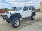 2021 Jeep Wrangler Unlimited Sahara White vin: 1C4HJXEN6MW679384