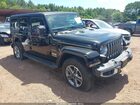 2021 Jeep Wrangler Unlimited Sahara Black vin: 1C4HJXEN7MW732769