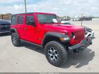 2022 Jeep Wrangler Unlimited Rubicon 4x4 Красный vin: 1C4HJXFG4NW100720