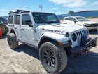 2019 Jeep Wrangler Unlimited Rubicon 4x4 White vin: 1C4HJXFN1KW522664