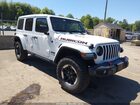 2021 Jeep Wrangler Unlimited Rubicon 4x4 White vin: 1C4HJXFN1MW698083
