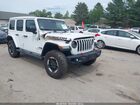 2020 Jeep Wrangler Unlimited Rubicon 4x4 White vin: 1C4HJXFN7LW176315