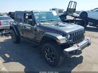 2023 Jeep Wrangler 4-door Rubicon 4x4 Gray vin: 1C4HJXFN8PW600607