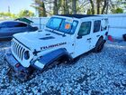 2019 Jeep Wrangler Unlimited Rubicon White vin: 1C4HJXFN9KW679620
