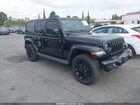 2021 Jeep Wrangler 4xe Unlimited High Altitude 4x4 Black vin: 1C4JJXP61MW686184