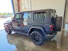 2023 Jeep Wrangler Sahara 4xe Black vin: 1C4JJXP64PW556775