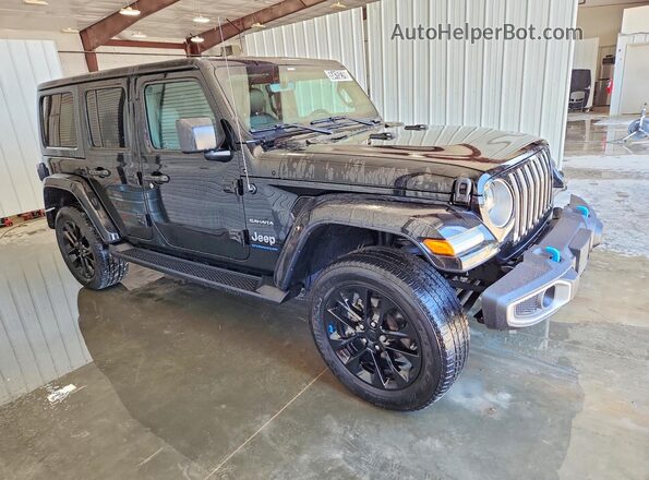 1C4JJXP64PW556775 2023 JEEP WRANGLER Black Przód prawy