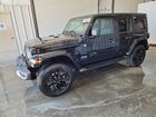 2023 Jeep Wrangler Sahara 4xe Black vin: 1C4JJXP64PW556775 Damage: Left Front Door, Dent(S) W/ Paint Dmg, 3 To 4 Inches
