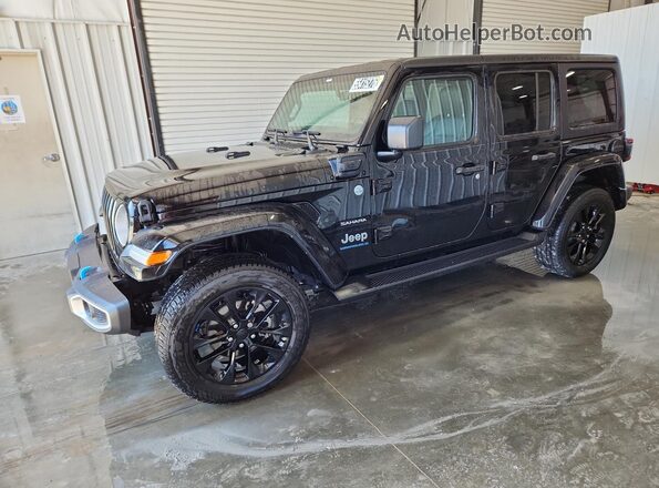 1C4JJXP64PW556775 2023 JEEP WRANGLER Black Widok naklejki z numerem VIN