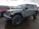 2023 Jeep Wrangler Rubicon 4xe Gray vin: 1C4JJXR65PW609514