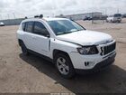 2016 Jeep Compass Sport White vin: 1C4NJCBA0GD681435