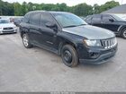 2017 Jeep Compass Sport Fwd Black vin: 1C4NJCBA7HD123132