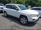 2016 Jeep Compass Sport White vin: 1C4NJCBAXGD560654