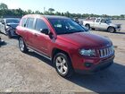 2017 Jeep Compass Sport Fwd Red vin: 1C4NJCBAXHD148171