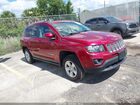 2017 Jeep Compass Latitude Fwd Red vin: 1C4NJCEA0HD206851