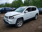 2016 Jeep Compass Sport White vin: 1C4NJDAB2GD792990