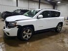 2016 Jeep Compass Latitude White vin: 1C4NJDEB7GD798827