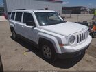 2017 Jeep Patriot Sport Fwd White vin: 1C4NJPBA4HD115772