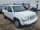 2016 Jeep Patriot Sport White vin: 1C4NJPBA8GD524761