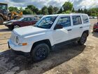 2016 Jeep Patriot Sport White vin: 1C4NJPBB6GD650027