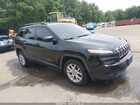 2016 Jeep Cherokee Sport Black vin: 1C4PJLAB1GW297316