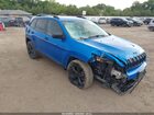 2017 Jeep Cherokee Altitude Fwd Blue vin: 1C4PJLAB2HW644623