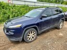 2016 Jeep Cherokee Sport Blue vin: 1C4PJLAB7GW303569