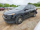 2017 Jeep Cherokee Latitude Black vin: 1C4PJLCB0HW650725