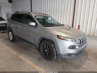 2017 Jeep Cherokee Latitude Fwd Silver vin: 1C4PJLCB1HD219063
