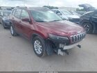 2021 Jeep Cherokee Latitude Fwd Red vin: 1C4PJLCB2MD154847