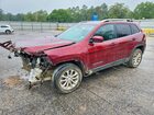 2019 Jeep Cherokee Latitude Red vin: 1C4PJLCB5KD332229