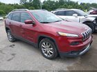 2017 Jeep Cherokee Limited Fwd Maroon vin: 1C4PJLDS6HD216674