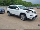 2017 Jeep Cherokee Limited Fwd White vin: 1C4PJLDS6HW602905
