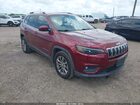 2019 Jeep Cherokee Latitude Plus Fwd Maroon vin: 1C4PJLLB6KD165153
