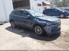 2019 Jeep Cherokee Latitude Plus Fwd Dark Blue vin: 1C4PJLLB9KD387458