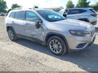 2021 Jeep Cherokee Latitude Plus Fwd Gray vin: 1C4PJLLB9MD204093