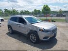 2020 Jeep Cherokee Latitude Lux Fwd Silver vin: 1C4PJLLX8LD632117