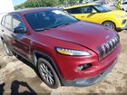 2017 Jeep Cherokee Sport 4x4 Maroon vin: 1C4PJMAB2HD220845