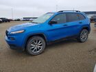 2018 Jeep Cherokee Sport Blue vin: 1C4PJMAB2JD543699