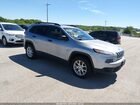 2016 Jeep Cherokee Sport Silver vin: 1C4PJMAB5GW193045