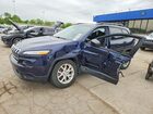 2016 Jeep Cherokee Sport Blue vin: 1C4PJMAB5GW204139