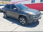 2016 Jeep Cherokee Trailhawk Gray vin: 1C4PJMBB9GW343530