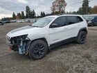 2017 Jeep Cherokee Trailhawk Белый vin: 1C4PJMBS8HW569768